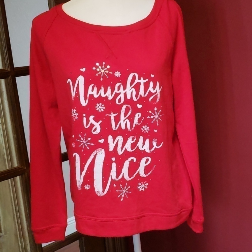 ND Intimates Sweater Naughty is the New Nice Christmas Sweater
